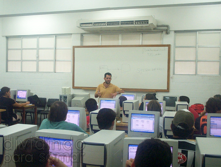 Minicurso de modelagem de dados com a ferramenta ERwin, com o professor Ivaldo Marques (21/05/2005)