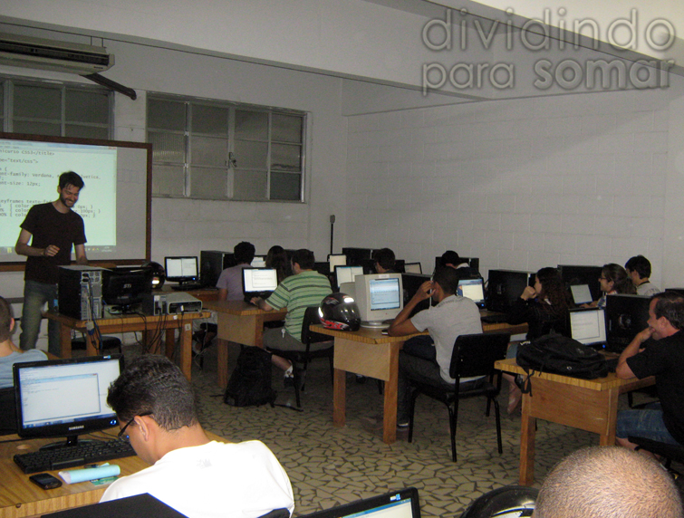 Minicurso Laboratório Prático de CSS3, com o professor Alexandre Sobrino (17/12/2012)